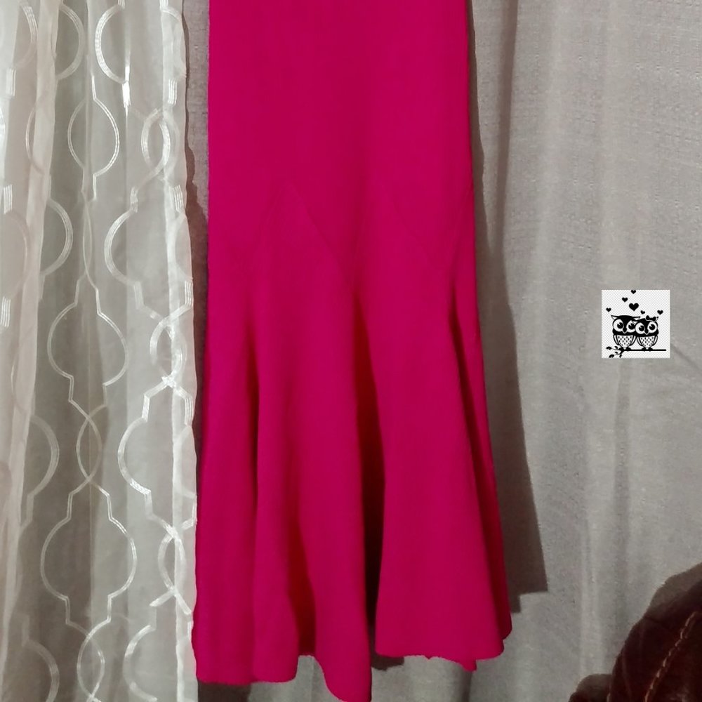 Ribbed OTS Ruffle Dress - Picture 7 of 8